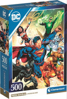 Clementoni Puzzle Adulti Dc Comics 500 Pezzi 500 Compact Pz Made In Italy