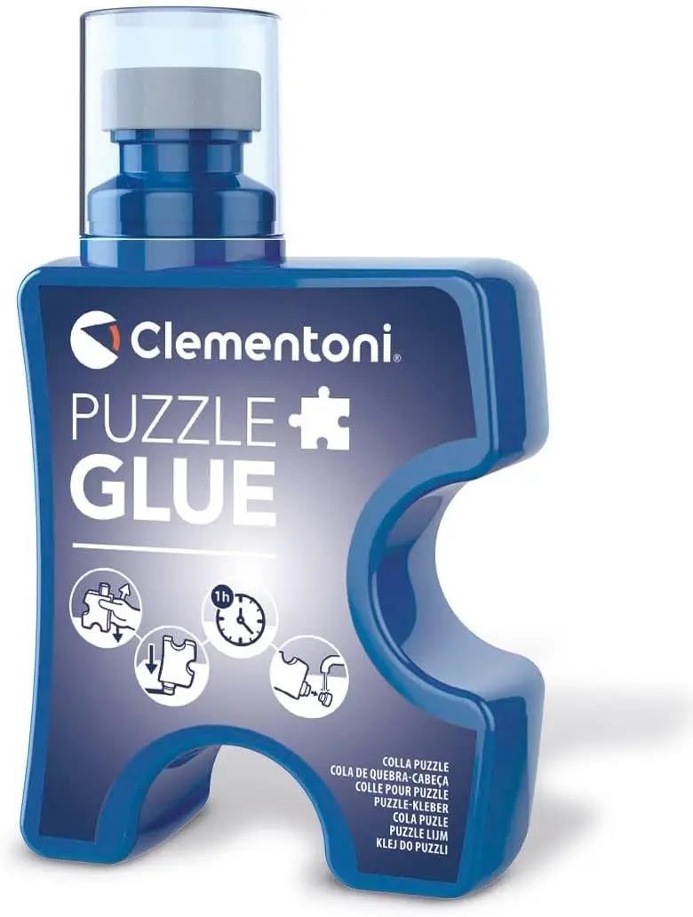 Clementoni Puzzle Colla Per Puzzle (Display 12 Pezzi)