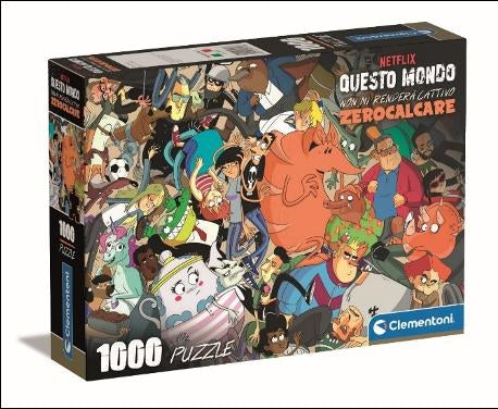 Zero Calcare: Clementoni Puzzle Adulti 1000 Pezzi