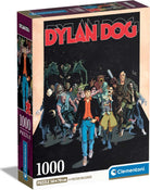 Clementoni Puzzle Adulti Comics 1000 Pz - Dylan Dog 1000 Compact Pz Made In Italy