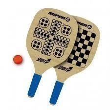 Sport1: Coppia Racchette Super 6 (6 Giochi In 1)