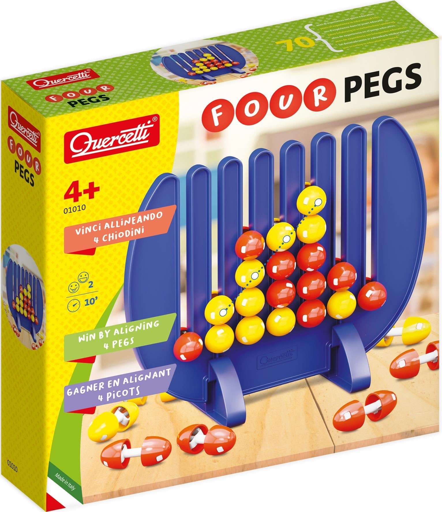 Quercetti: Four Pegs