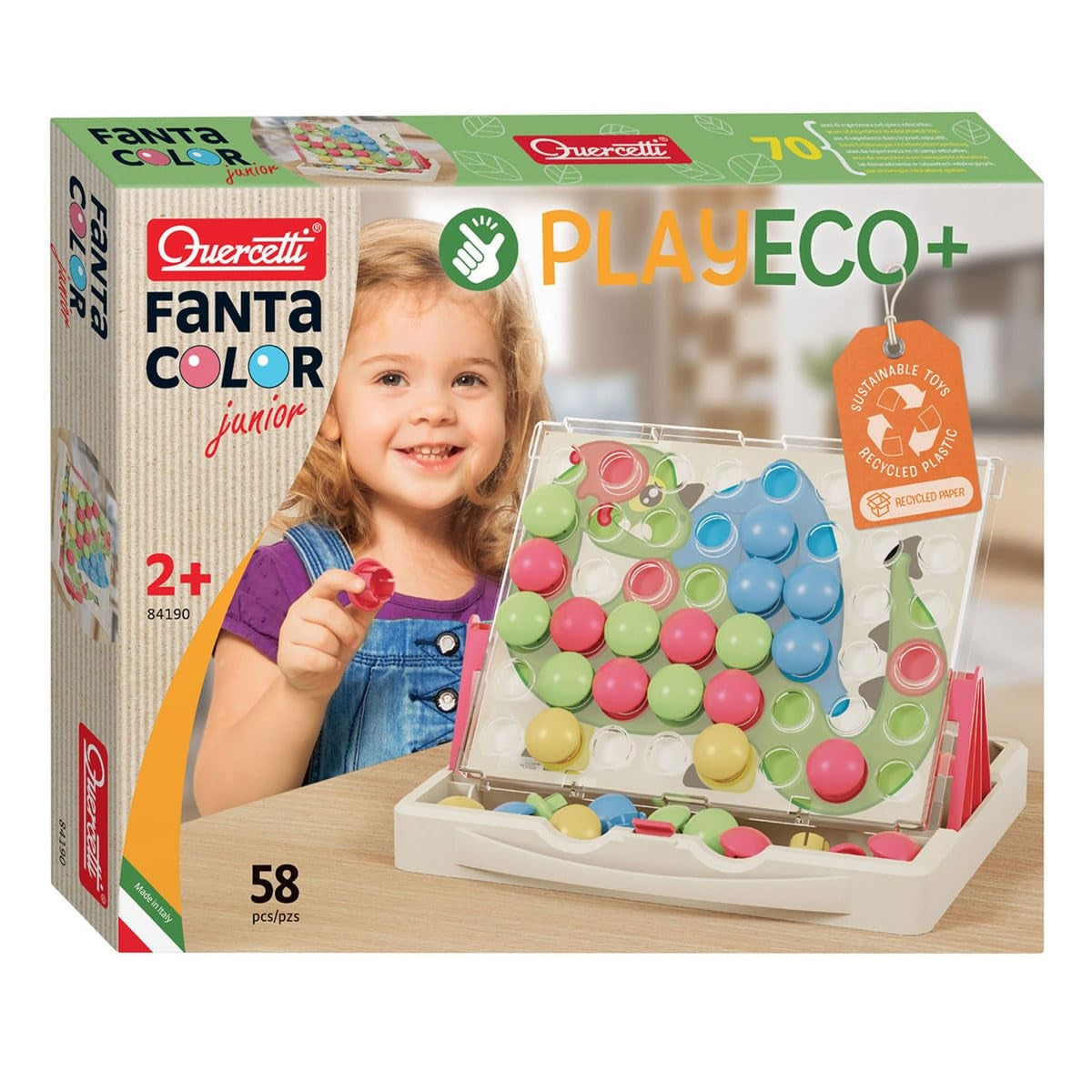 Quercetti: Fantacolor Junior Play Eco+