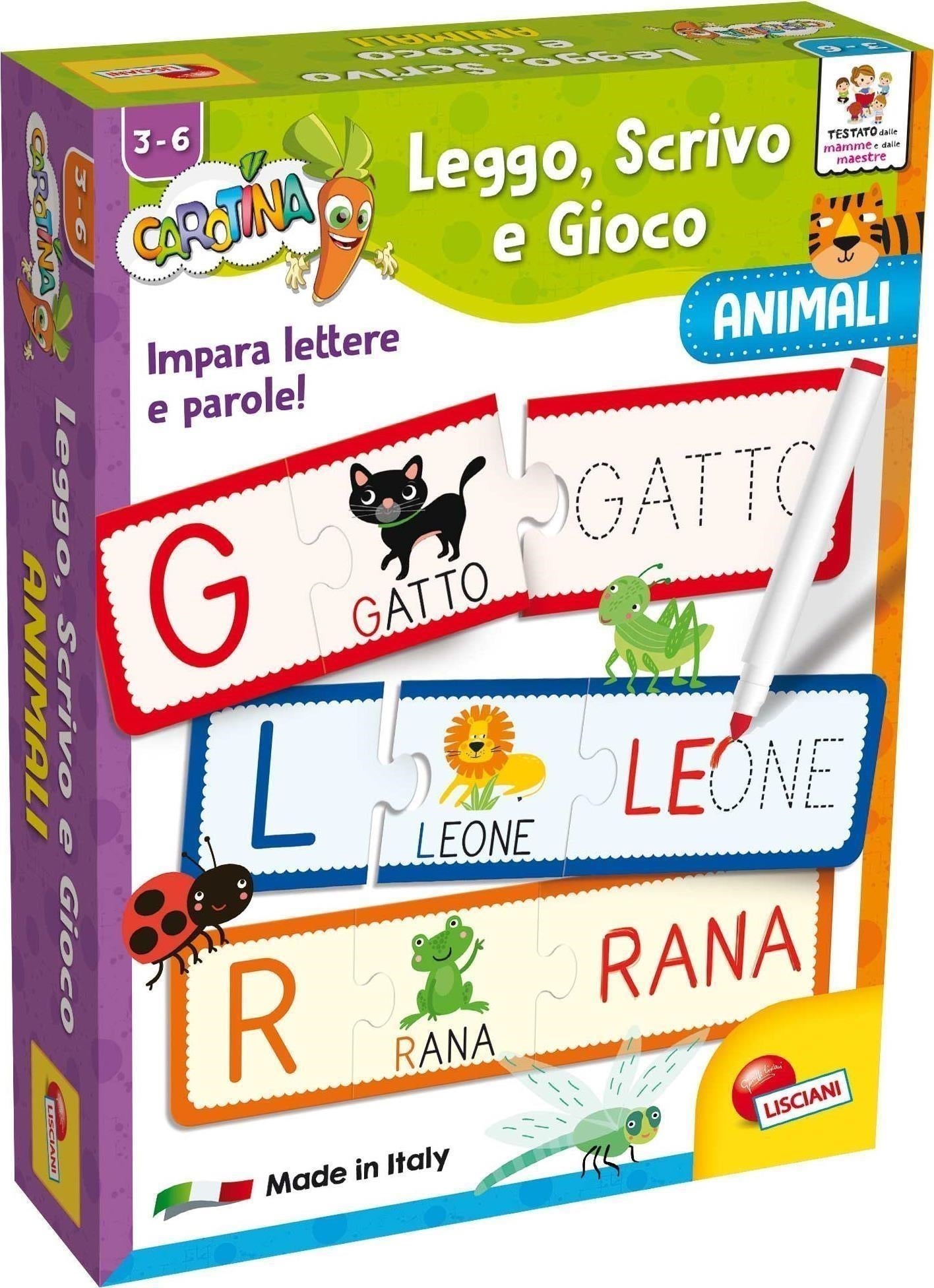 Lisciani: Carotina - Leggo Scrivo E Gioco (Assortimento)