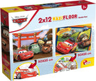 Disney: Lisciani - Cars - Puzzle Supermaxi 2 X 12