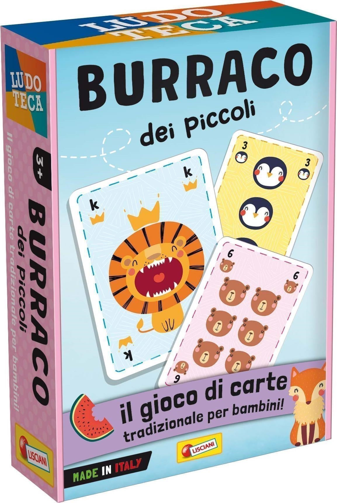 Lisciani: Ludoteca - Le Carte Dei Bambini - Burraco Dei Bambini