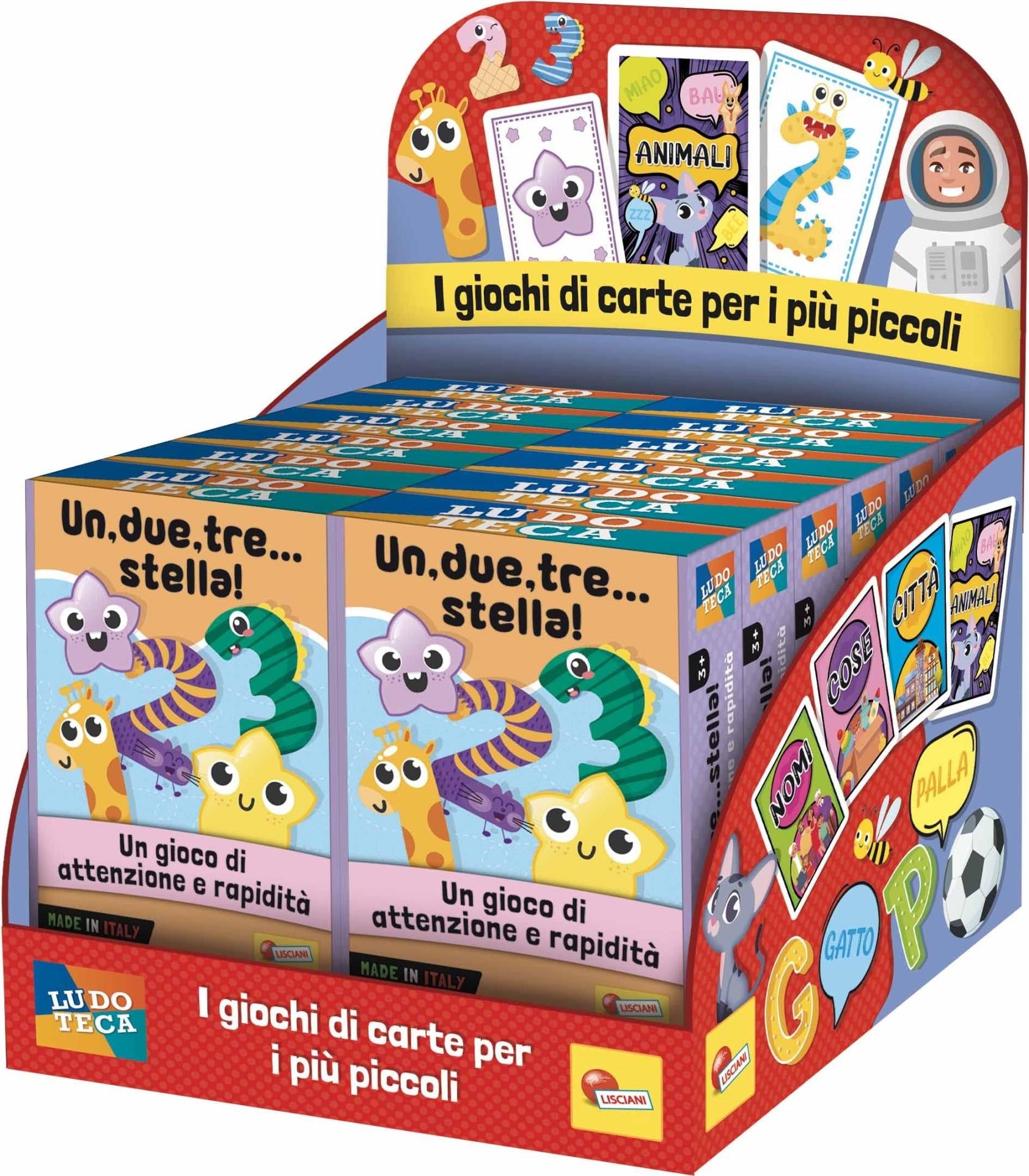 Lisciani: Ludoteca - Le Carte Dei Bambini - 123 Stella