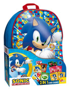 Sonic: Lisciani - 2 In 1 Card Games In A Backpack