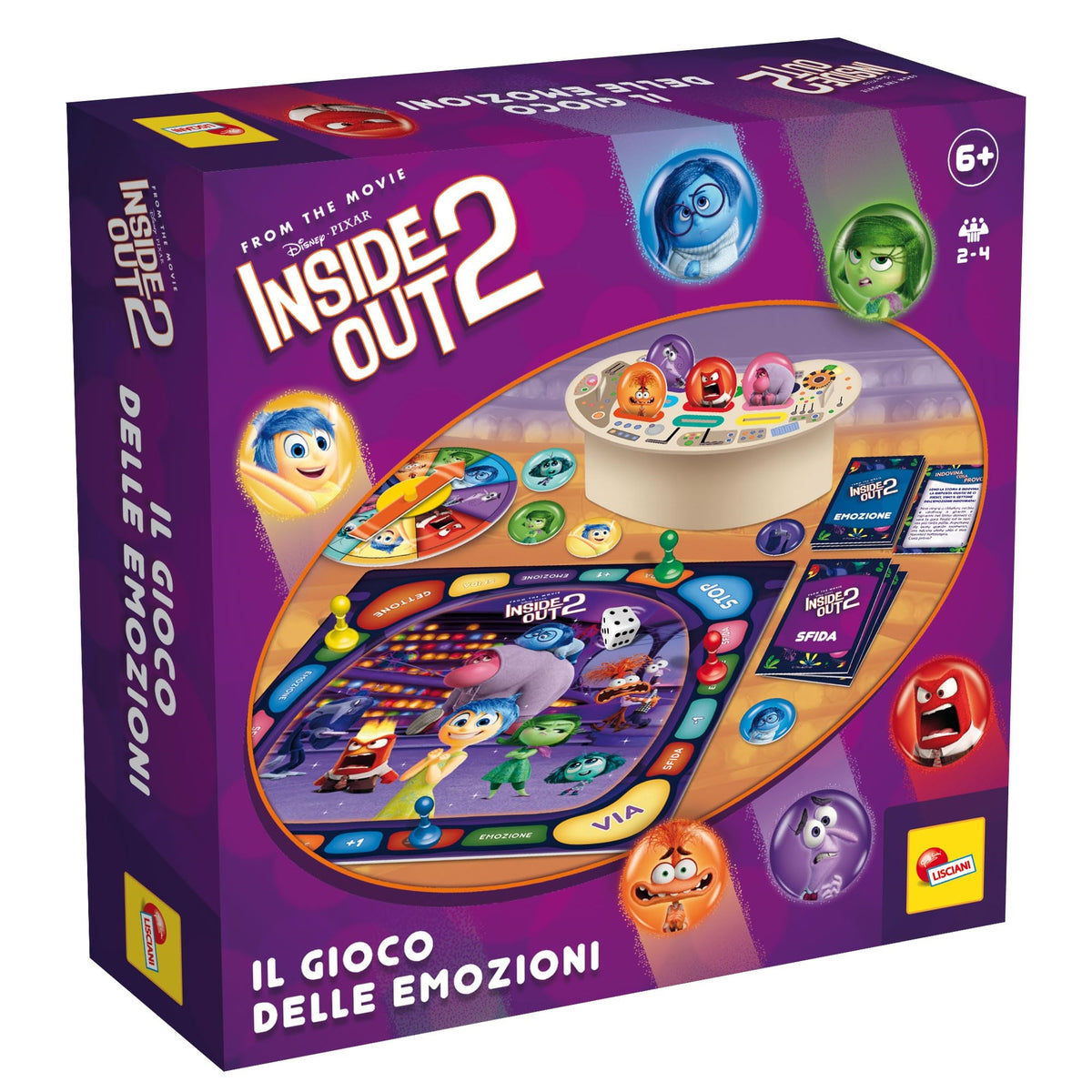 Disney: Lisciani - Inside Out 2 - Il Gioco Delle Emozioni