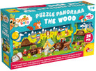 Lisciani: Carotina - Baby Puzzle Panorama - The Wood