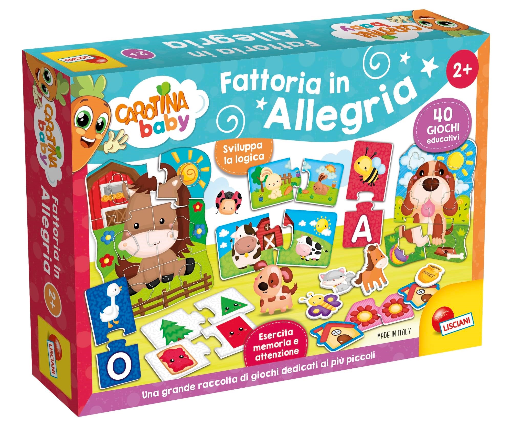 Lisciani: Carotina Baby Fattoria In Allegria