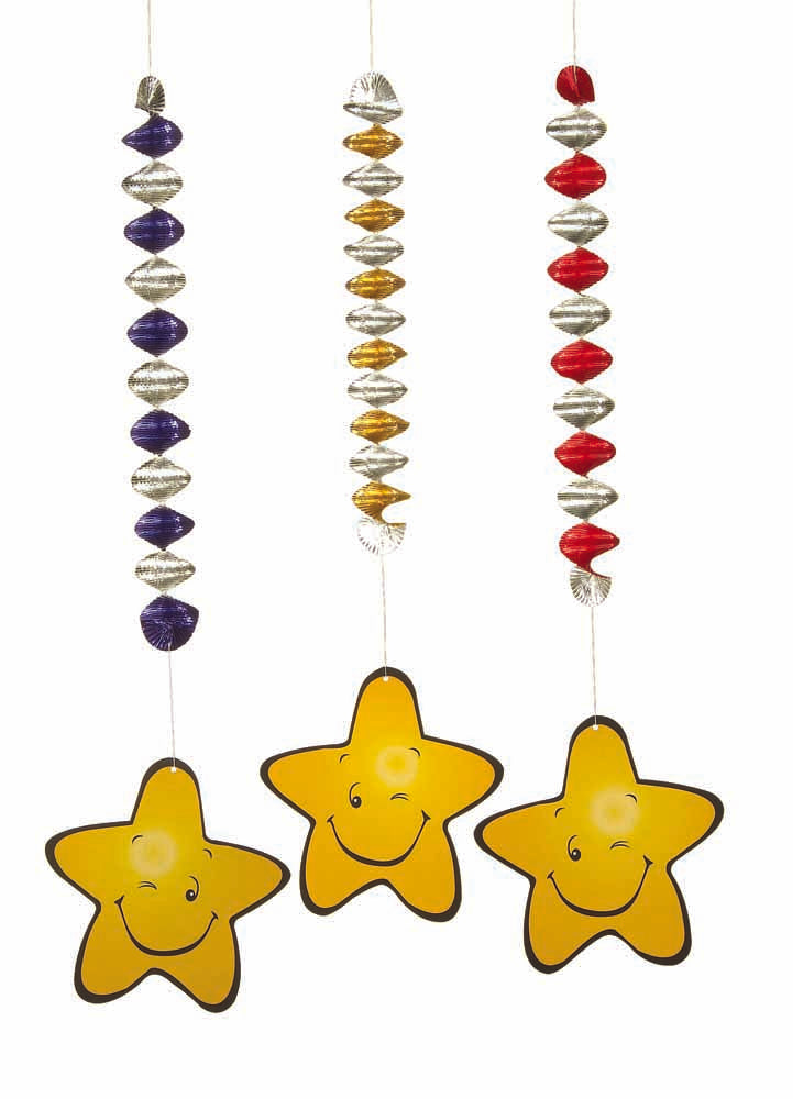 Giocoplast: Busta 3 Pendagli Stelline (Assortimento)