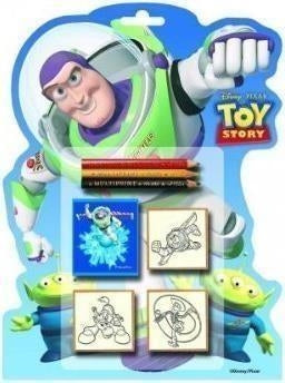 Multiprint 11776 - Blister Sagomato 3 Timbri - Toy Story 4