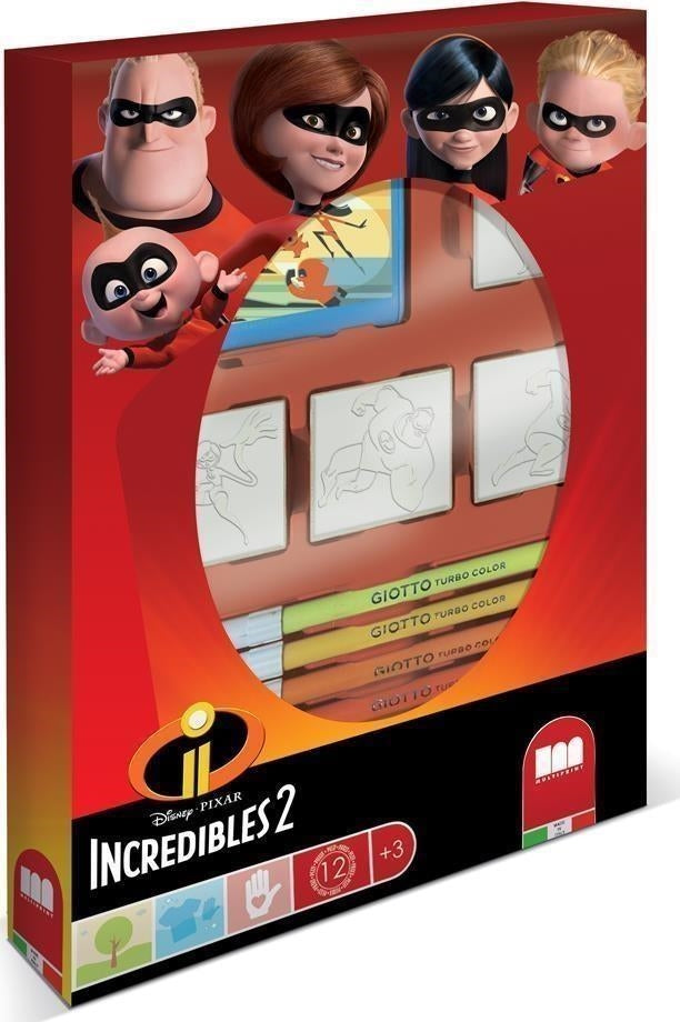 Multiprint 27968 - Box 4 Timbri - Incredibles 2