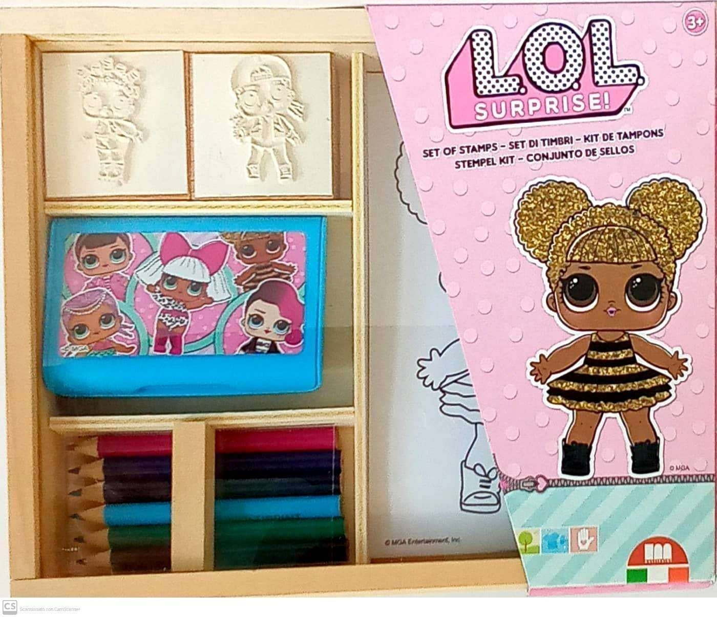 Multiprint 73980 - Scatola Legno Piccola - L.O.L. Surprise