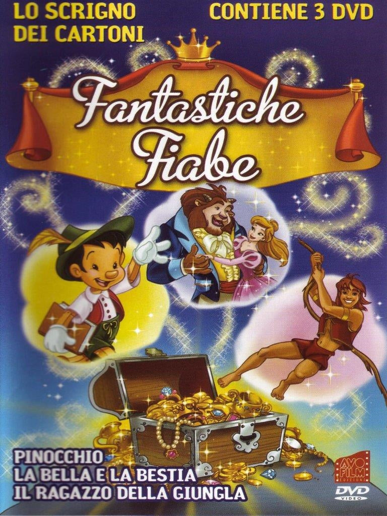 Scrigno Dei Cartoni (Lo) - Fantastiche Fiabe (3 Dvd)