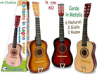 Teorema: Fatto Di Legno - Chitarra In Legno Con Set Corde Ricambio 60 Cm (Assortimento)