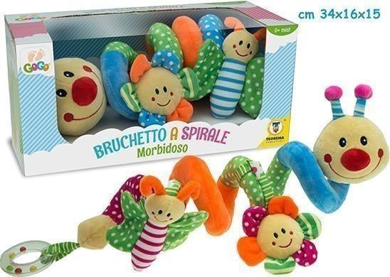 Teorema: Prima Infanzia Gogo - Spirale Per Passeggino C/Sonagli 2 Col 35Cm