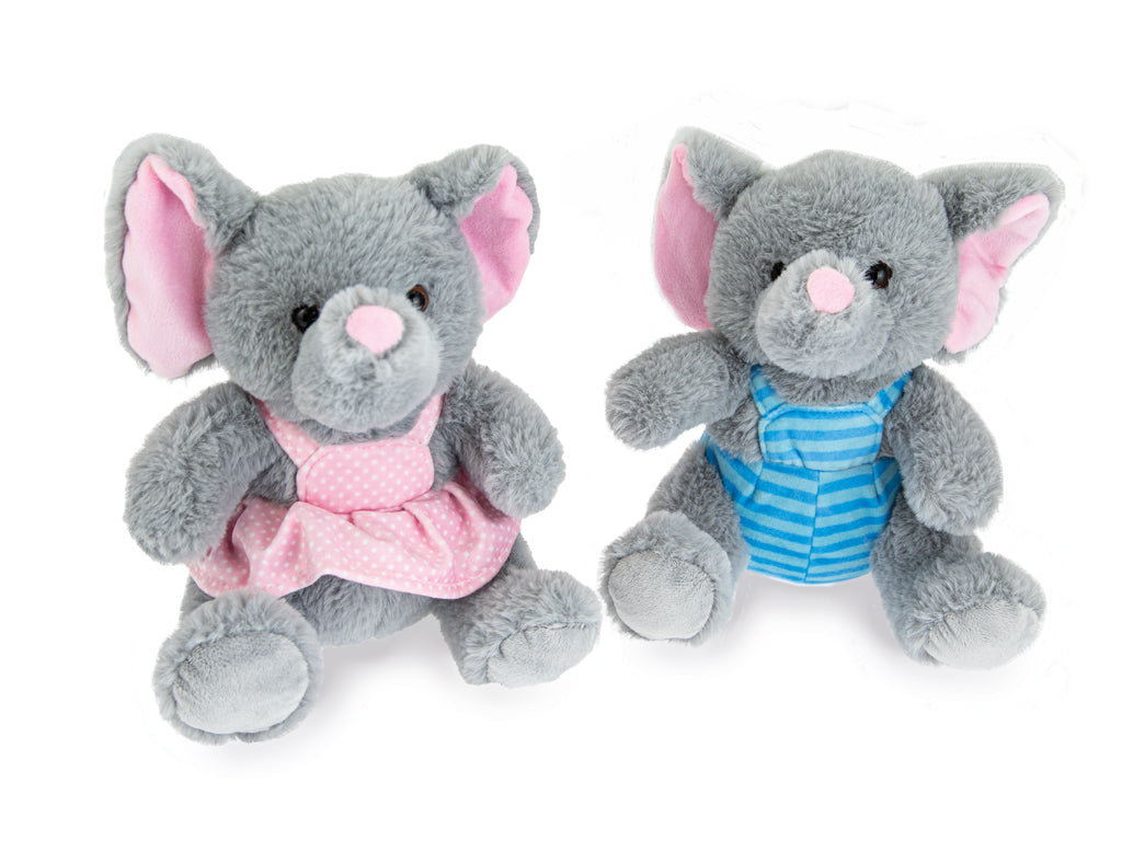 Teorema: Nice & Good - Elefante Seduto C/Vestito 21Cm 2Md - Display Box