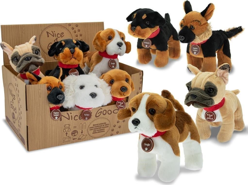 Teorema: Nice & Good - Cani 18 Cm Con Medaglietta (Assortimento)