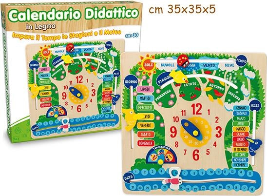 Teorema: Fatto Di Legno - Calendario Didattico In Legno