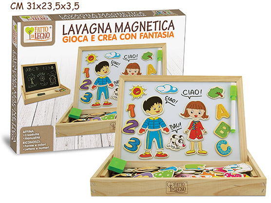 Teorema: Fatto Di Legno - Lavagna Magnetica Double Face - Box