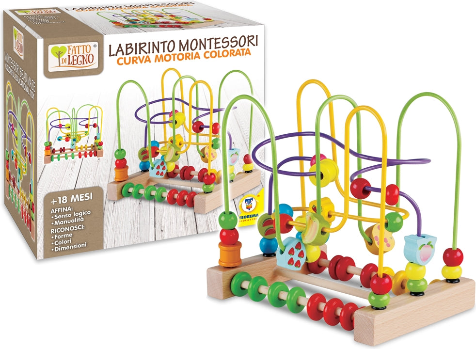 Teorema: Fatto Di Legno - Labirinto Montessori - Box