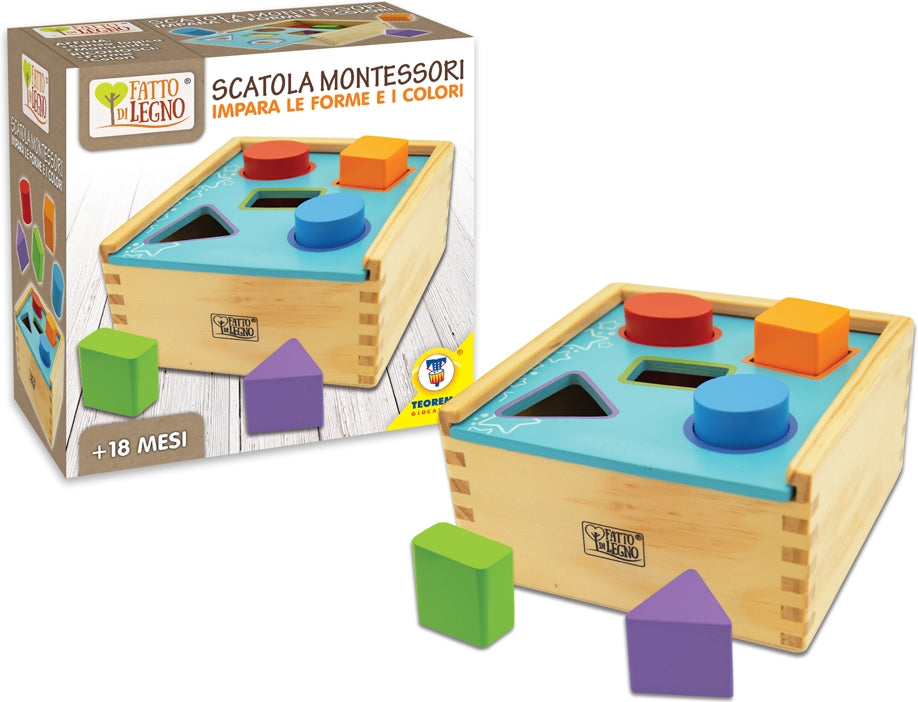 Teorema: Fatto Di Legno - Scatola Montessori - Box