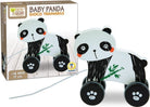 Teorema: Fatto Di Legno - Baby Panda Trainabile 16 Cm H - Box