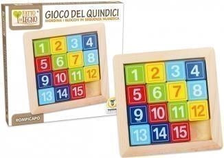 Teorema: Fatto Di Legno - Gioco Del 15 - Box