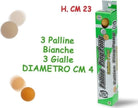 Teorema: Teosport - Palline Ping Pong 40 Mm 6Pz