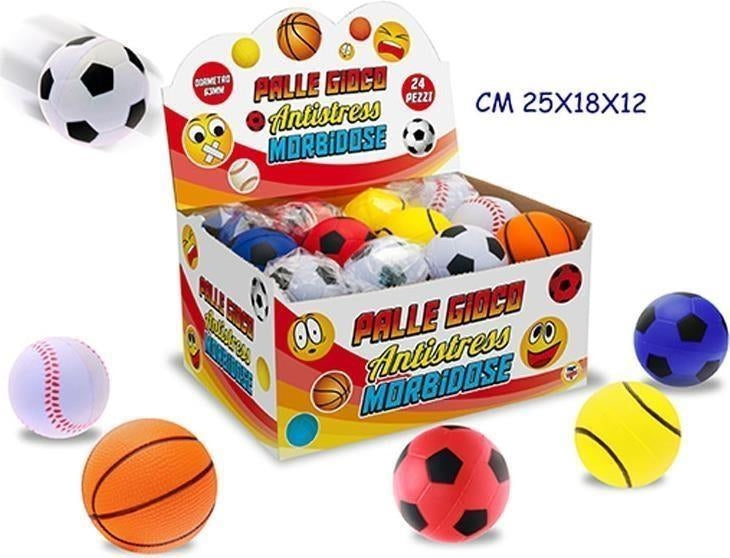 Teorema: Teos - Palle Da Gioco Antistress Diametro 63 Mm (Assortimento)
