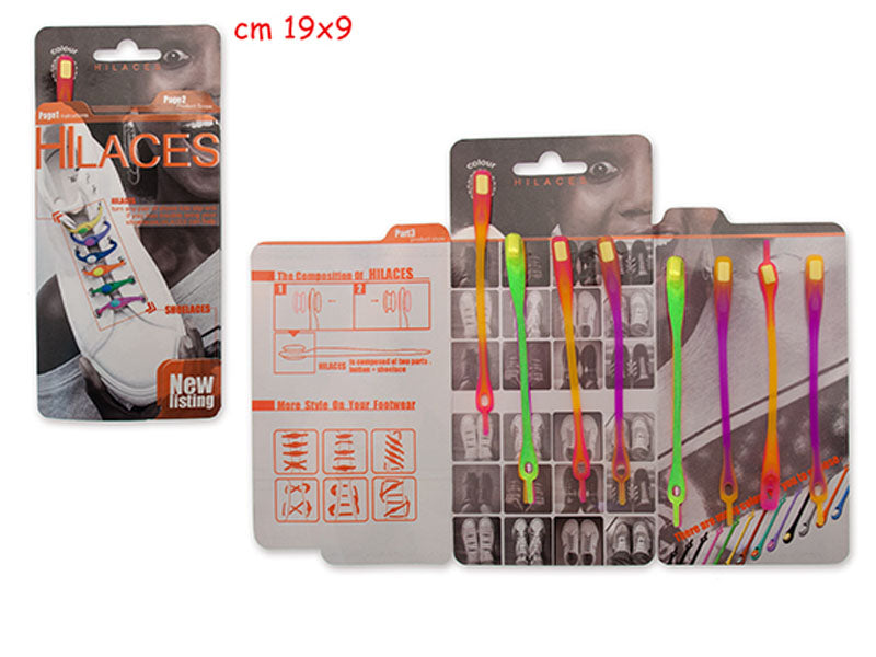 Teorema: Teo's - Lacci Rainbow 8 Pz Assortiti