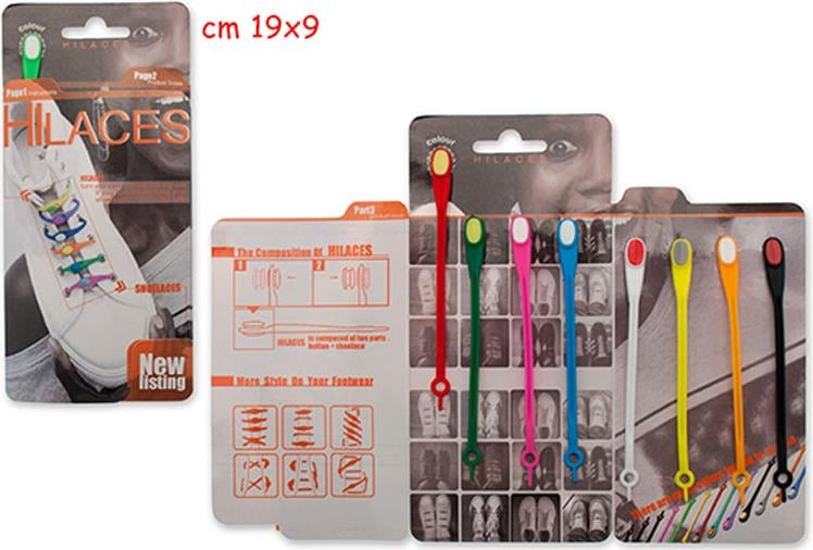 Teorema: Teos - Lacci Multicolor 8 Pz Assortiti