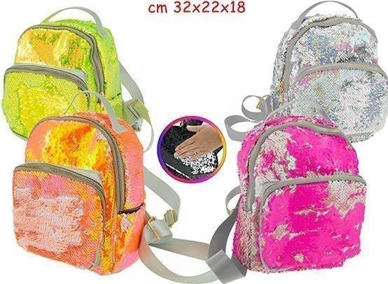 Teorema: Miss Signorina - Zainetto Neon Con Pailettes (Assortimento)