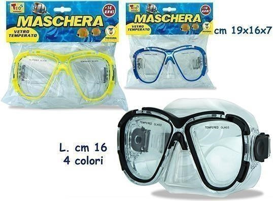 Teorema: Teos - Maschera In Vetro Temperato 4 Col. Ass 14+ - Busta