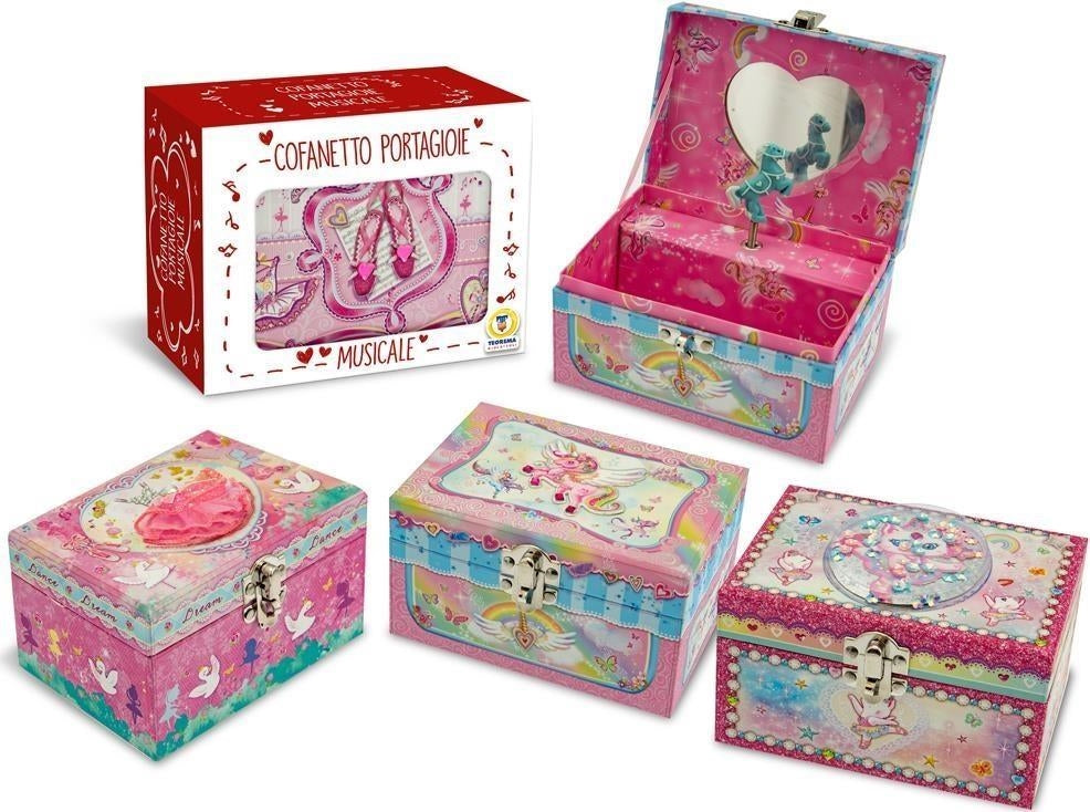 Teorema: Miss Signorina - Portagioie Carillon Rettangolare 14.8X10.6X8.4 Cm - Window Box