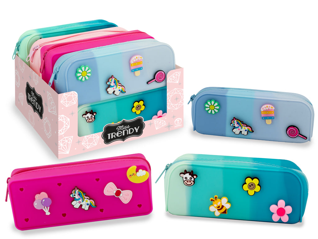 Teorema: Miss Signorina - Astucci In Silicone Con Accessori8 Pcs - Display Box