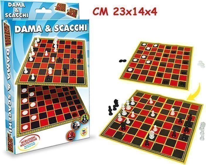 Teorema: Giochi In Scatola Serie Gioco Dama & Sacchi Versione Travel