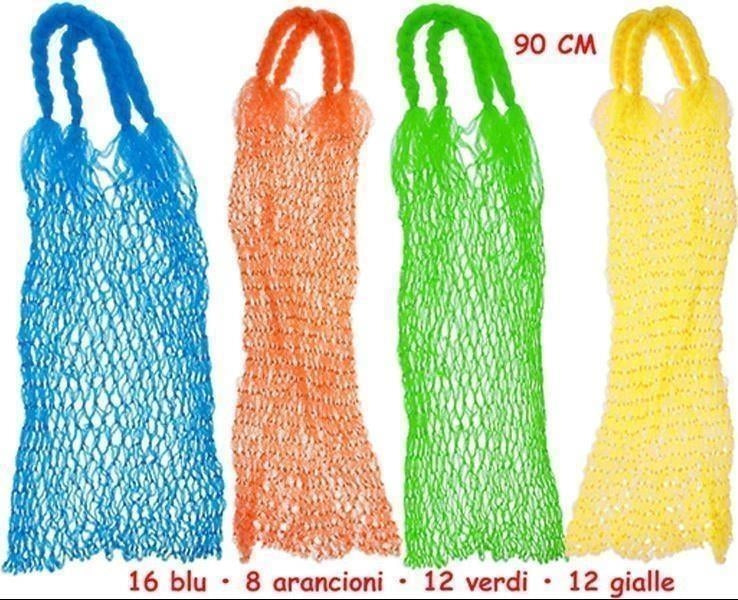 Teorema: Sacca Rete Portaoggetti 15 Anelli Lunghezza 95 Cm (Assortimento)