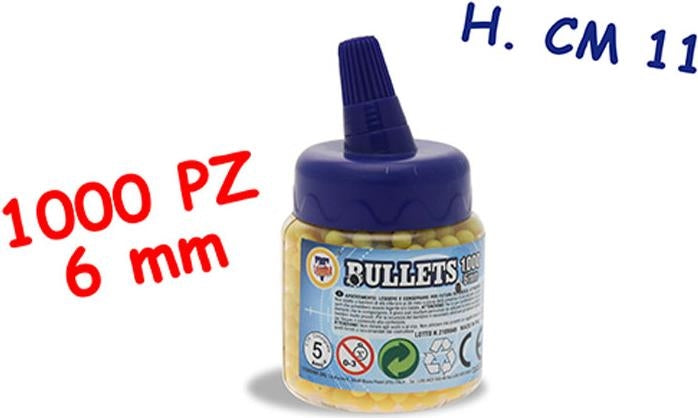 Teorema: Teo's - Pallini in Biberon 1000 Pz 6 Mm Con Dosatore 11 Cm 11