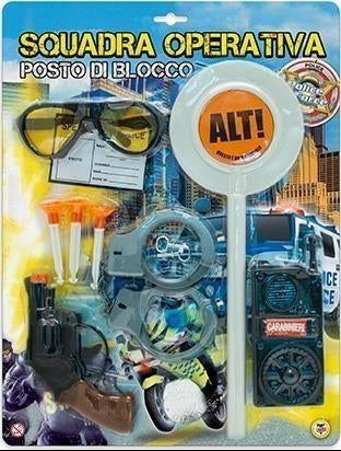 Teorema: Teo's - Posto Di Blocco Set Agente Con Paletta