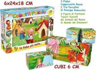 Teorema: Prima Infanzia Gogo - Cubotti Puzzle Fiabe Italiane 12 Pz 6 Cm