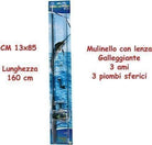 Teorema: Teosport - Canna Da Pesca C/Mulinello 160Cm