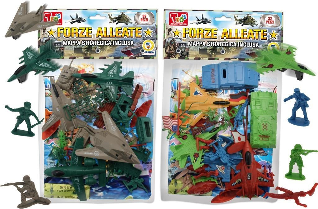 Teorema: Teos - Busta Soldatini Forze Alleate 32Pz (Assortimento)