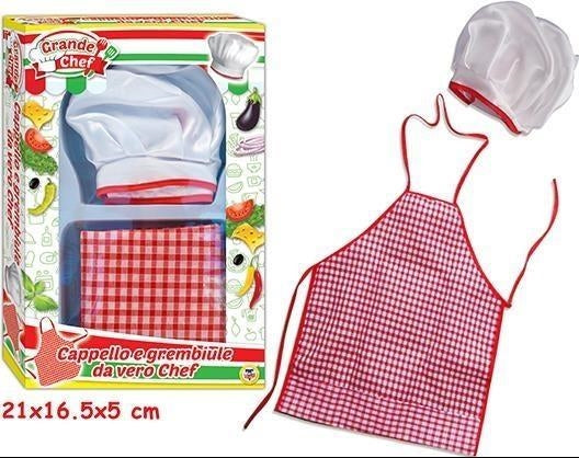 Teorema: Grande Chef - Cappello Da Cuoco E Grembiule