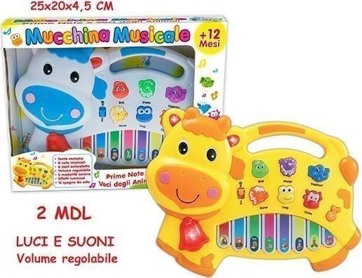 Teorema: Prima Infanzia Gogo - Pianola Musicale Mucca 2 Ass