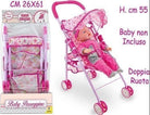 Teorema: Ciao Ciccio - Baby Passeggino In Metallo 2 Ass H. 55 Cm - Busta