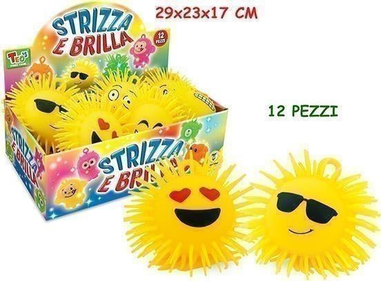 Teorema: Teos - Strizza E Brilla Emoticon Con Luce (Assortimento)