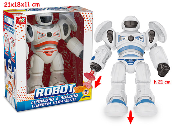 Teorema: Teo's - Robot Con Lanciarazzi 2 Colori Ass - Window Box